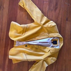 Mustard yellow blazer